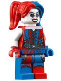 LEGO sh260 Harley Quinn - Blue and Red Hands and Pigtails (76053)